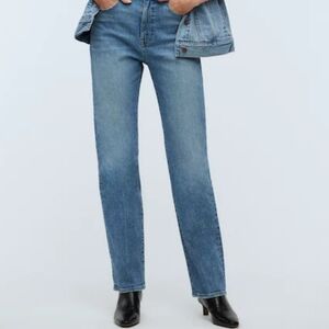 Madewell 90s Straight Leg Blue Jeans